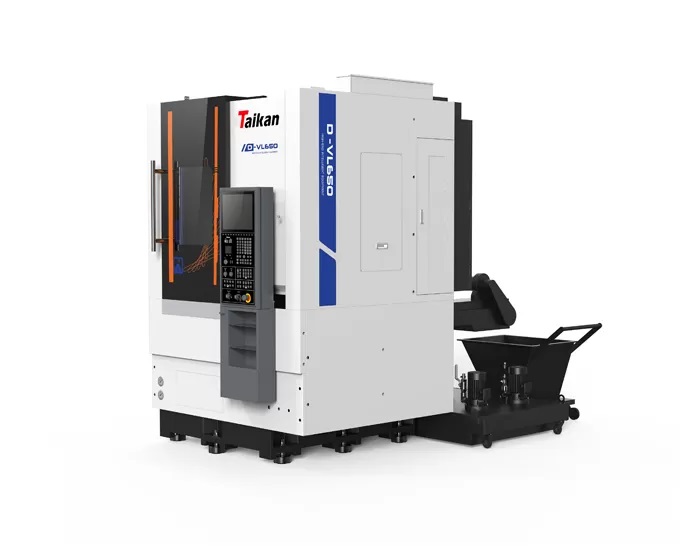 เครื่องกลึง CNC แนวตั้งความแม่นยำสูง