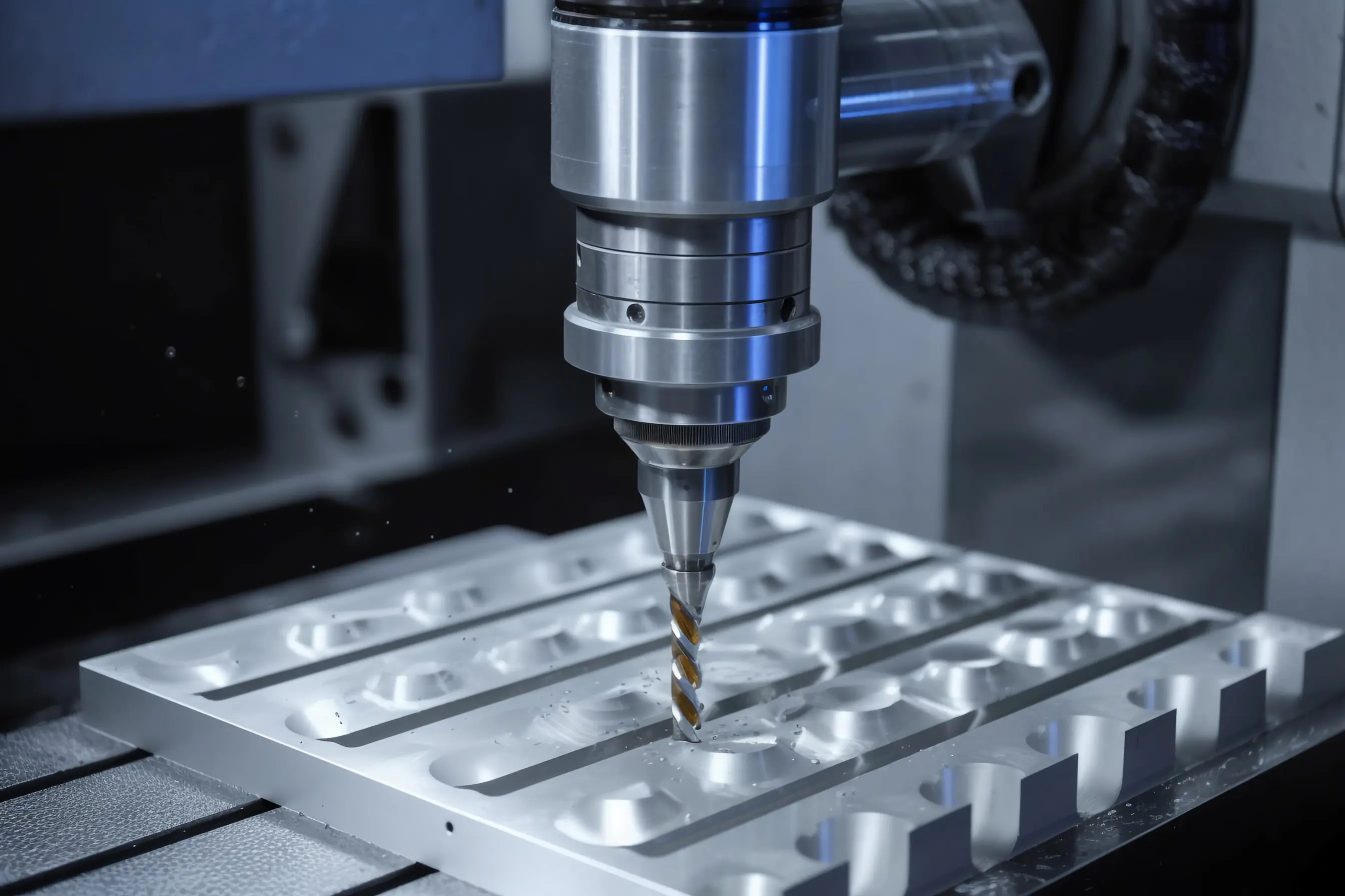 vertical machining center performance