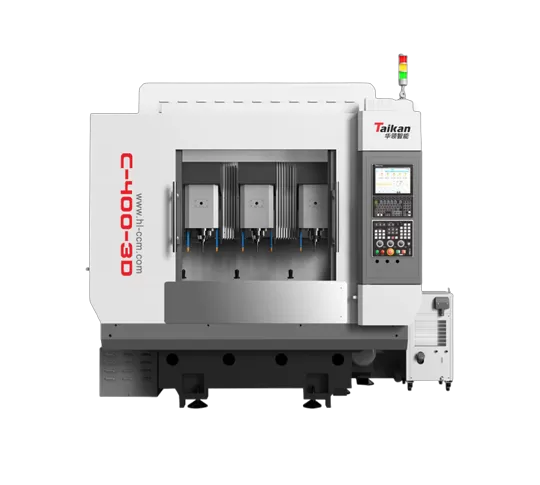 C-400-3D ศูนย์เครื่องจักรกลความเร็วสูงแบบ multi-worktable