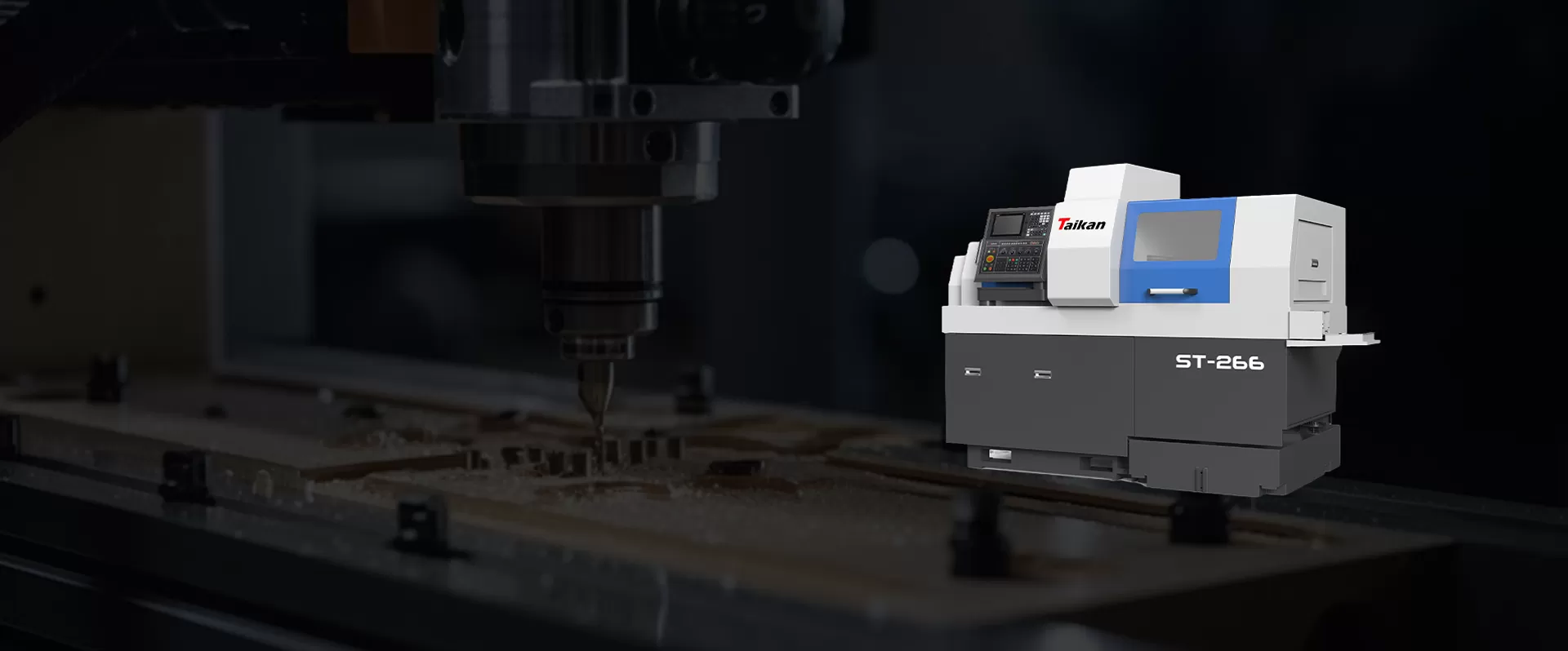 เครื่องกลึงอัตโนมัติ CNC แบบสวิส