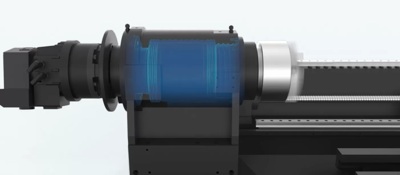 เครื่องกลึงแนวนอน CNC L-35Y (งานกลึงและกัด)