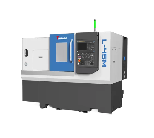 เครื่องกลึงกลึง CNC แนวนอน (มิลลิ่ง) ความแม่นยำสูง L-45M